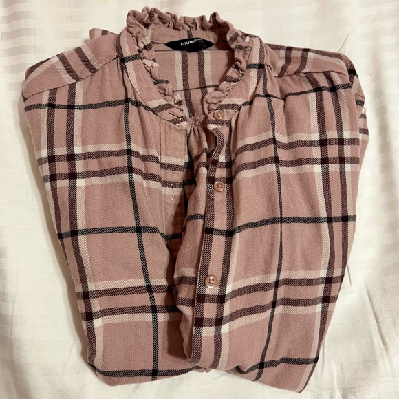 NWOT Express Button-Up - Picture 2 of 2